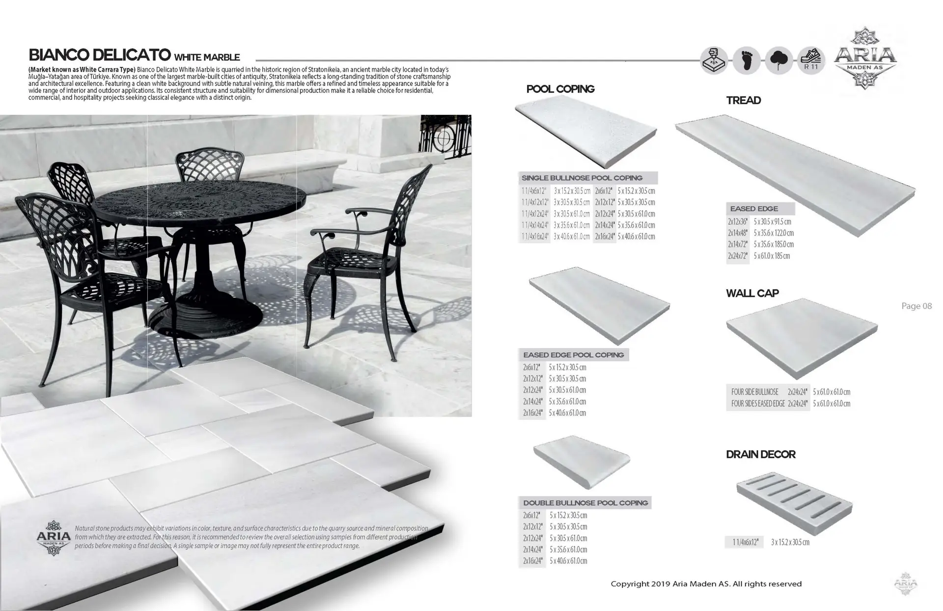 Bianco Delicata White Marble