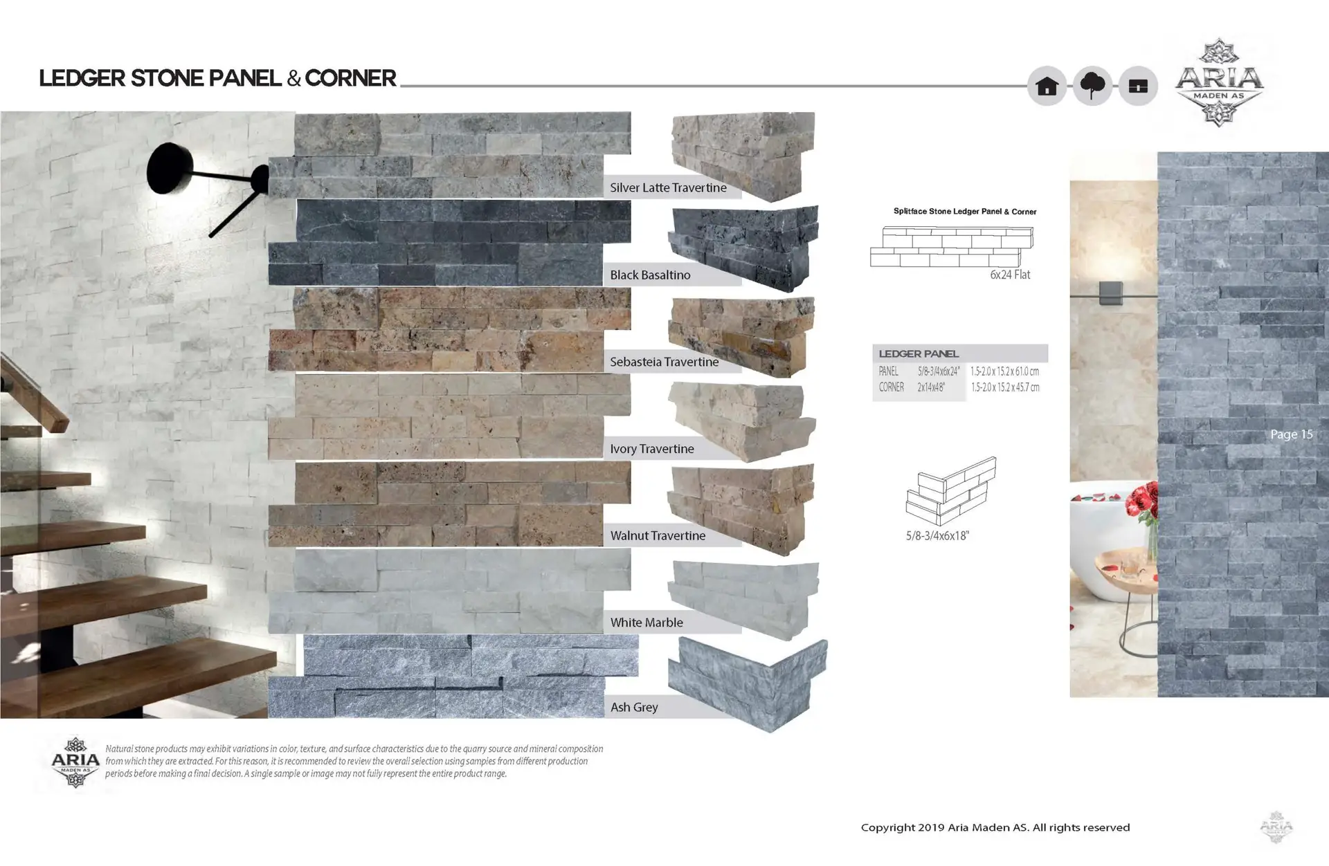 Ledger Panel & Corner